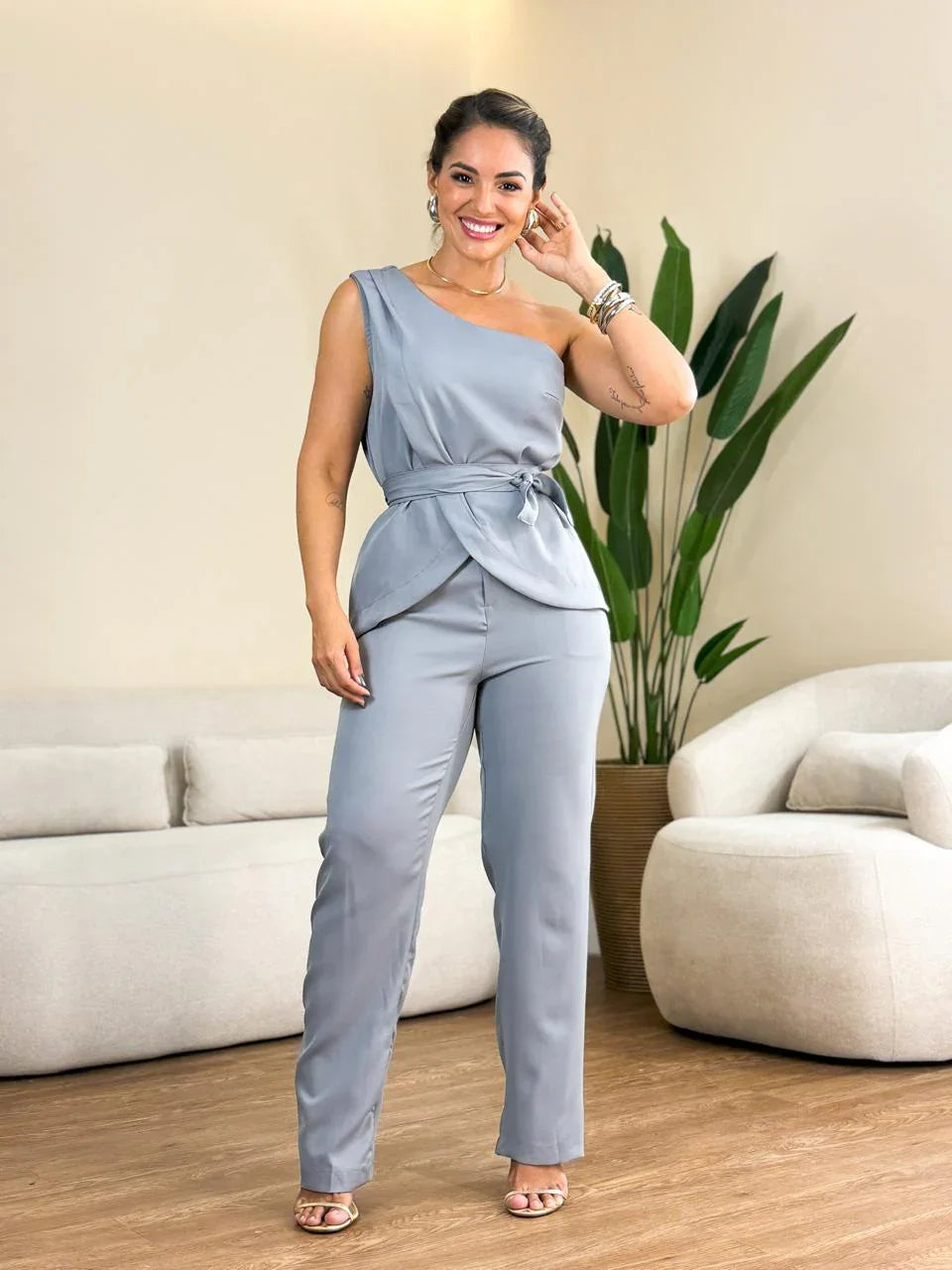 Conjunto alfaiataria calça