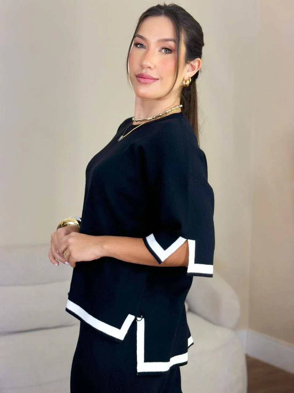 Conjunto Confy Tricot
